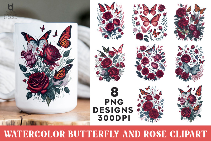 watercolor-butterfly-and-rose-clipart-butterfly-mug-png