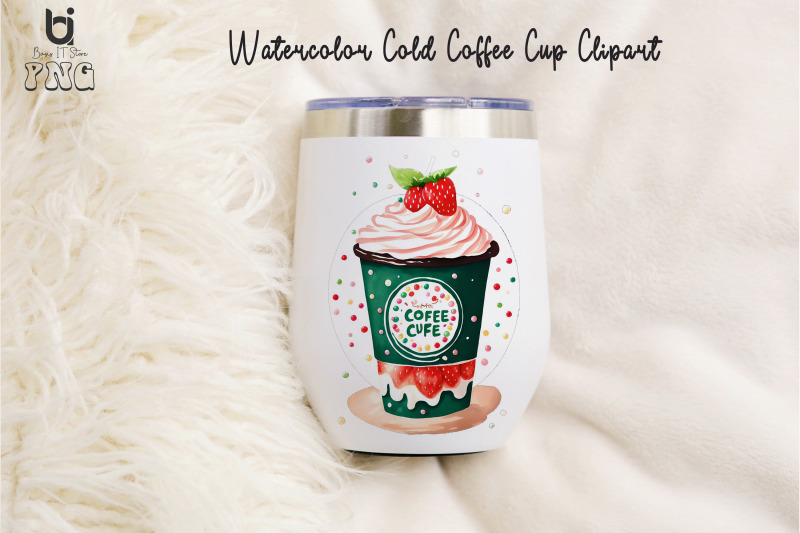 watercolor-cold-coffee-cup-clipart-coffee-t-shirt-design