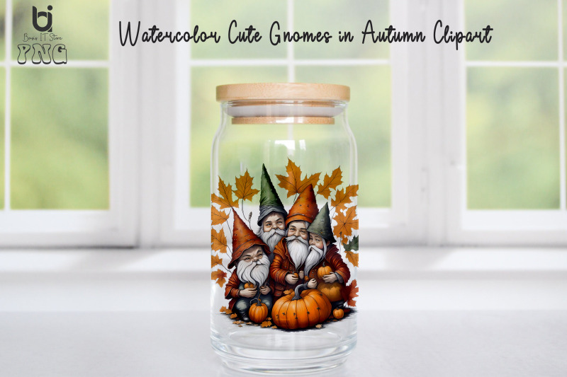 watercolor-cute-gnomes-in-autumn-clipart-autumn-mug-png