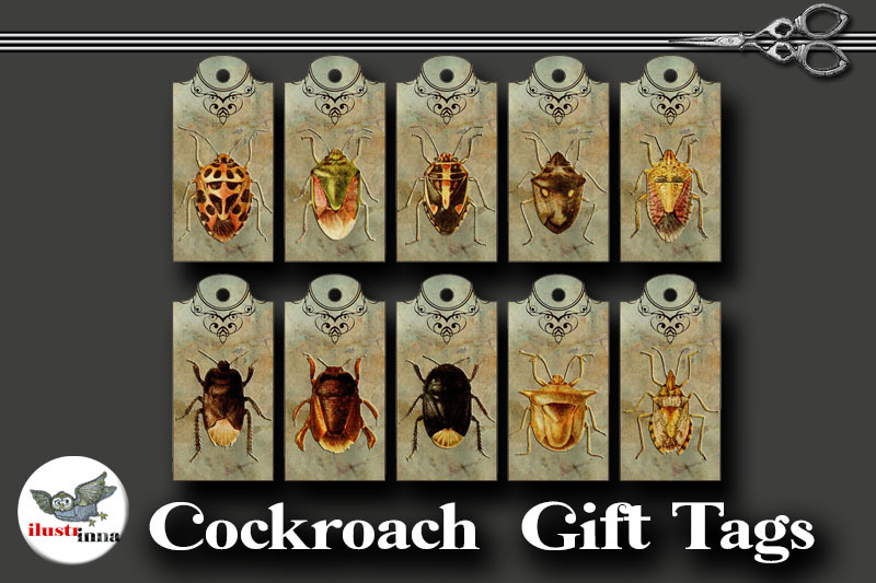 halloween-cockroach-gift-tags