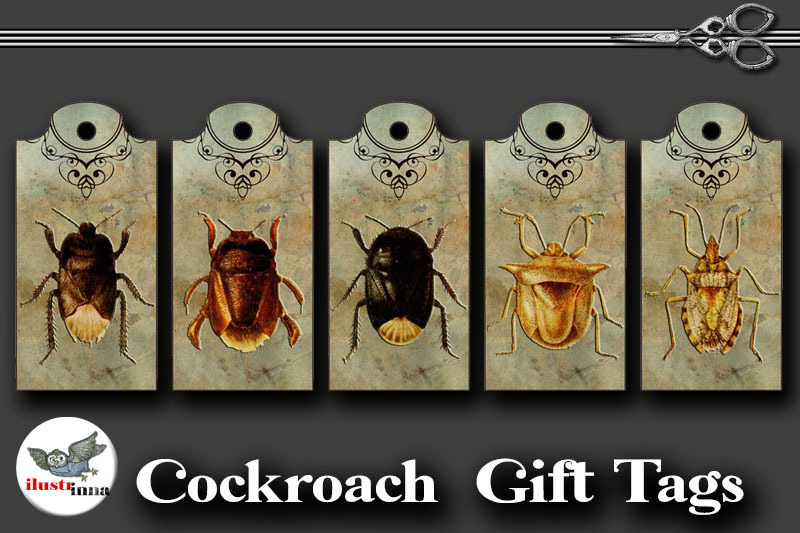 halloween-cockroach-gift-tags