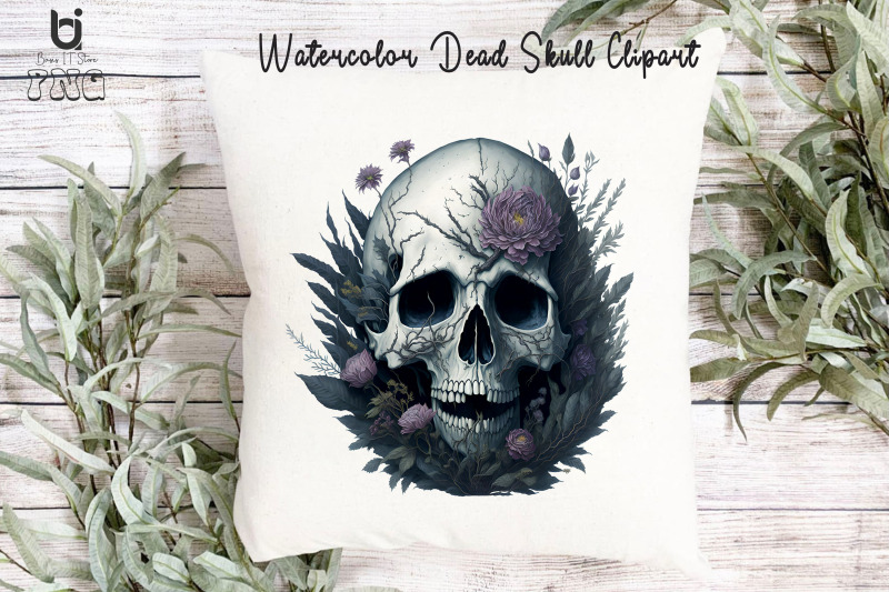 watercolor-dead-skull-clipart-halloween-mug-design