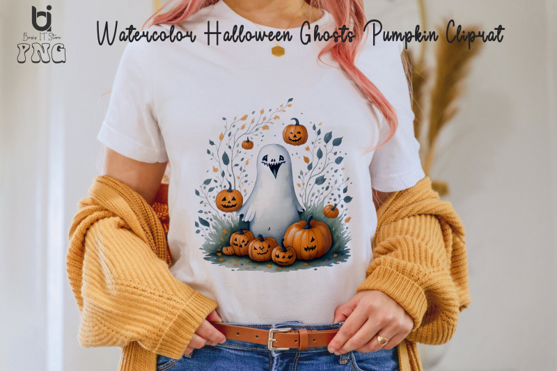 watercolor-halloween-ghosts-pumpkin-cliprat-mug-sublimation