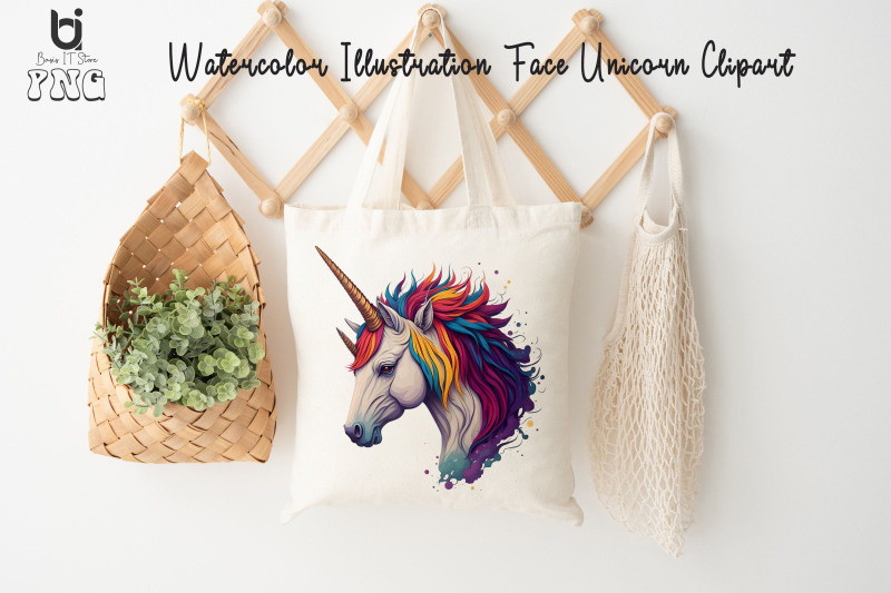 watercolor-illustration-face-unicorn-clipart-unicorn-design