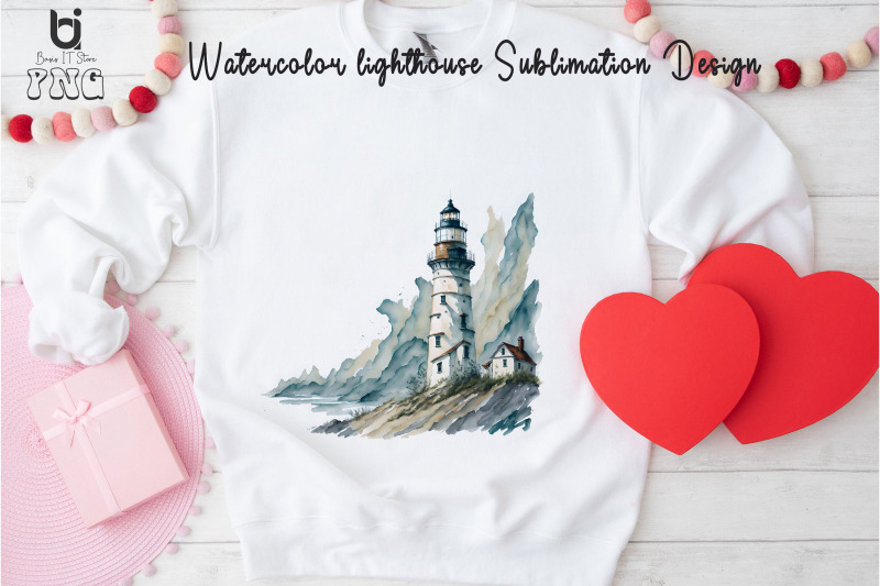 watercolor-lighthouse-sublimation-design-mug-png-design