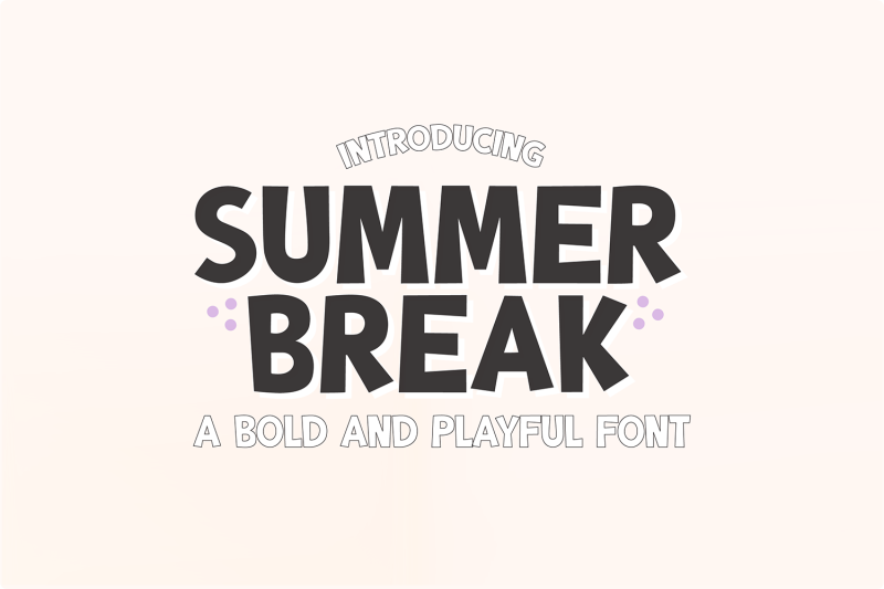 summer-break-chunky-display-font