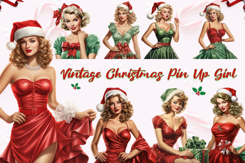 vintage-christmas-pin-up-girl-clipart