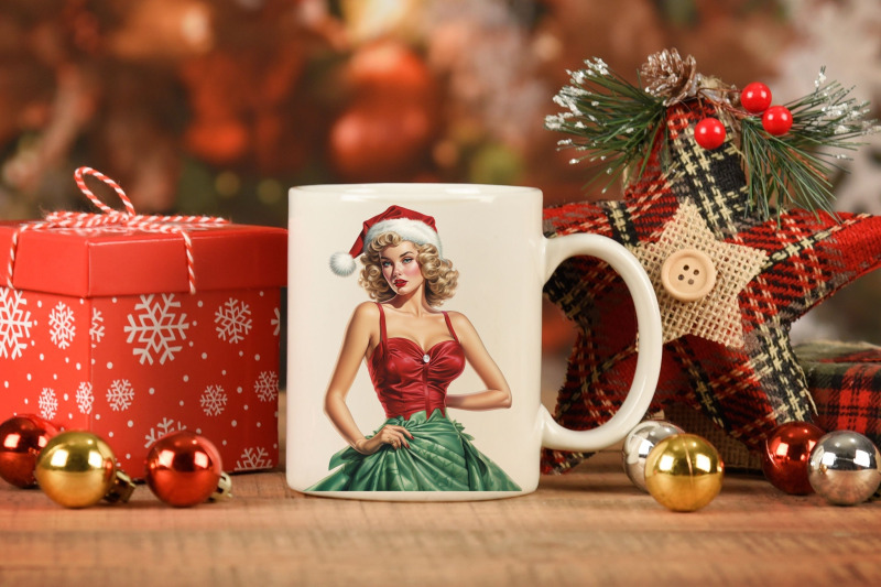 vintage-christmas-pin-up-girl-clipart