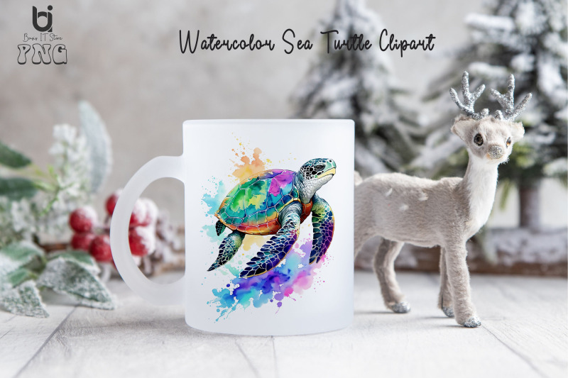 watercolor-sea-turtle-clipart-mug-sublimation-design