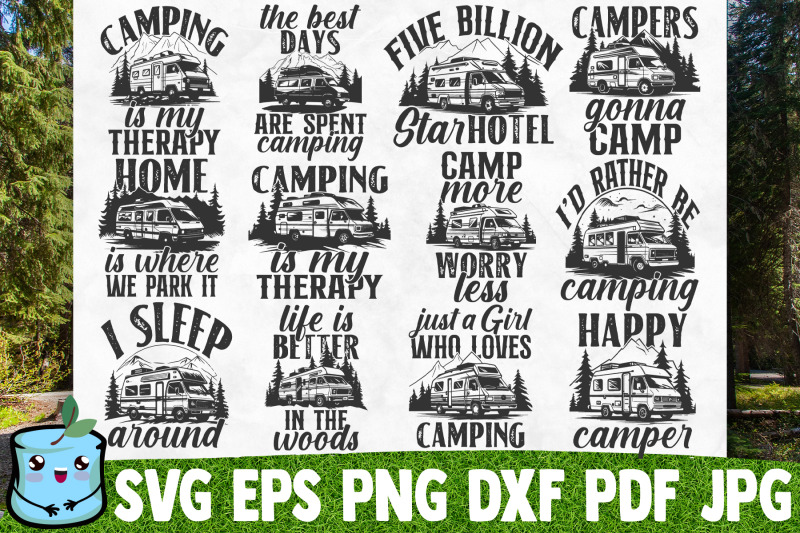 camping-van-svg-bundle