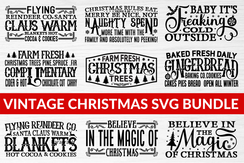 vintage-christmas-sign-svg-bundle