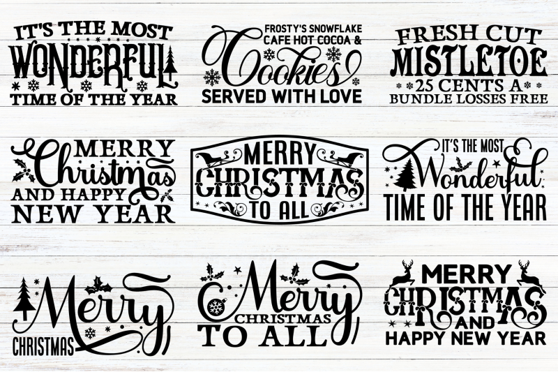 vintage-christmas-sign-svg-bundle