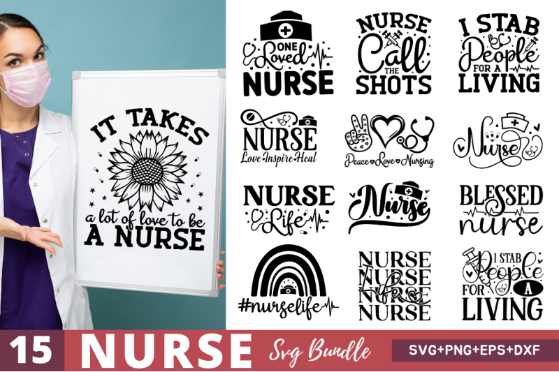 nurse-svg-bundle