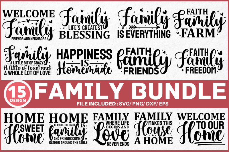 family-svg-bundle