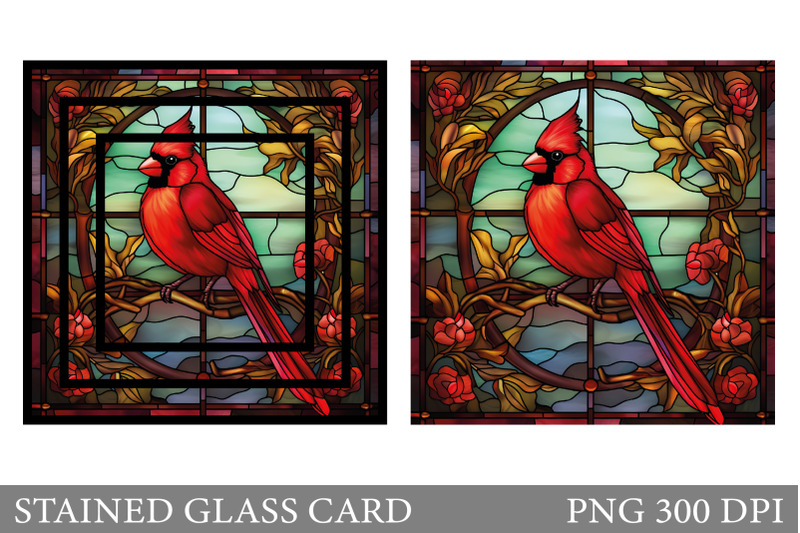 stained-glass-cardinal-card-stained-glass-bird-card-design