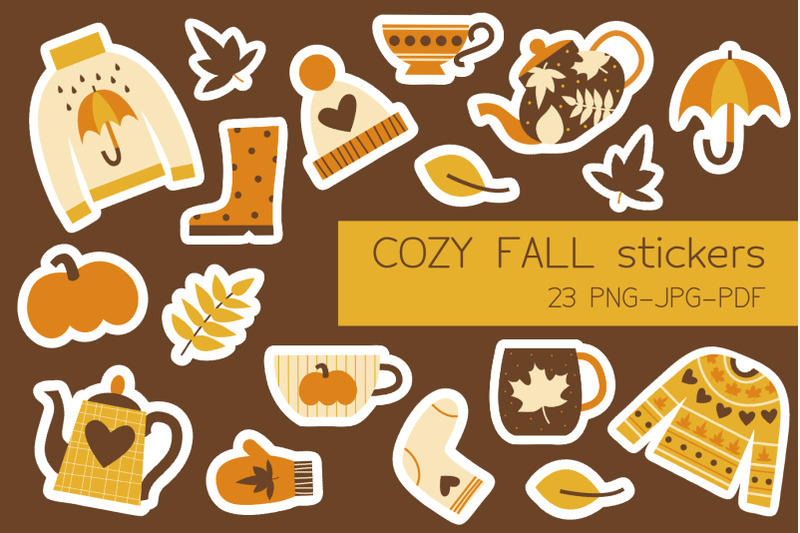 cozy-fall-sticker-set