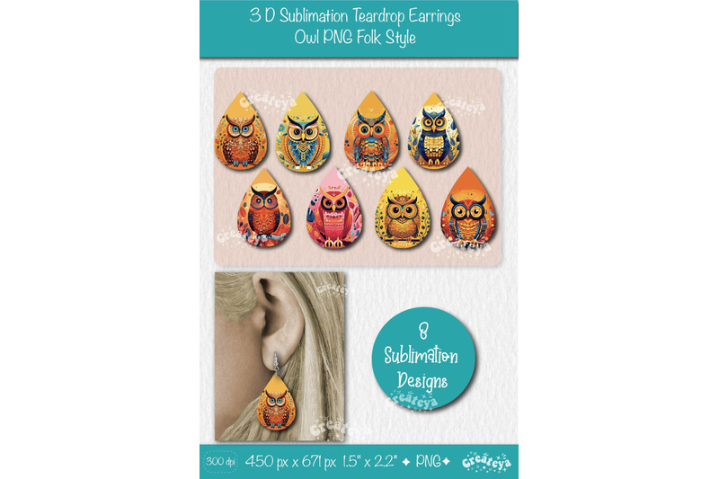3d-earring-sublimation-bundle-3d-teardrop-earring-3d-effect-owl-sublim
