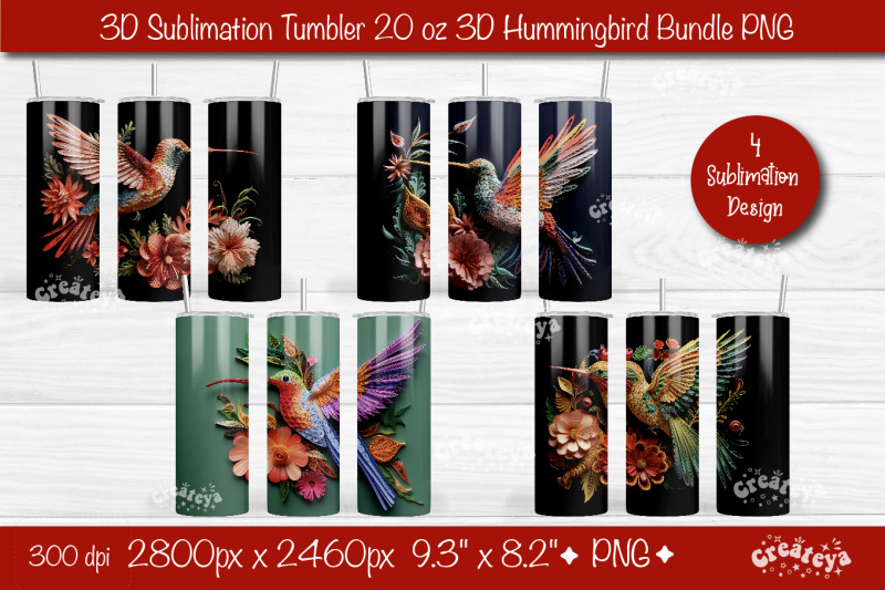 3d-hummingbird-tumbler-bundle-3d-quilling-3d-flower-tumbler-20-oz-subl