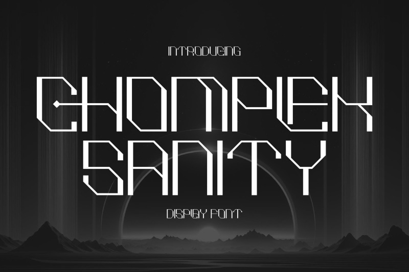 chomplek-sanity-typeface