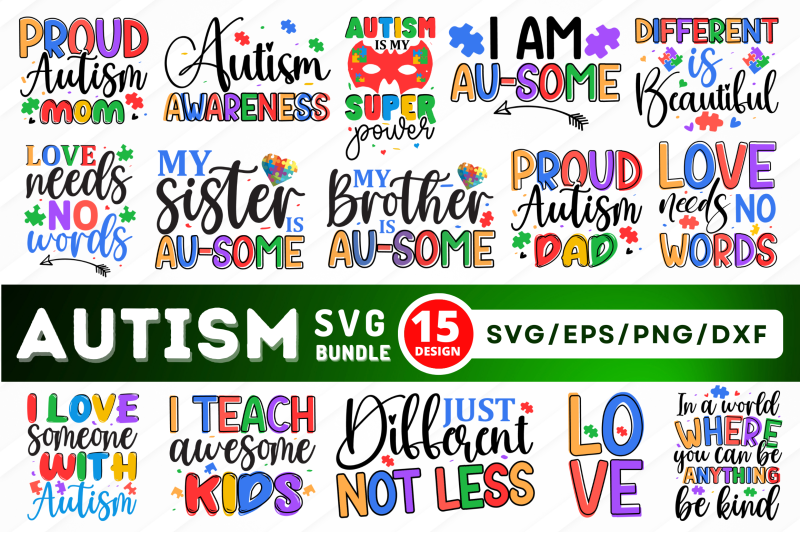 autism-svg-bundle