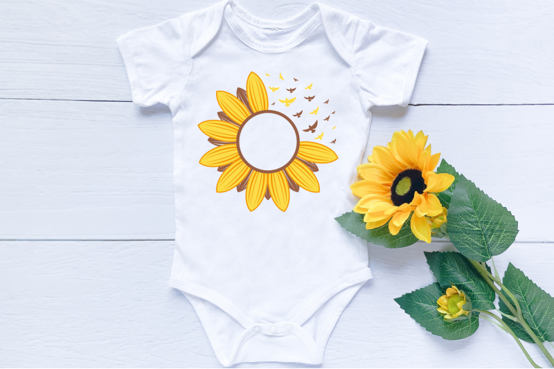 sunflower-clipart-svg-bundle