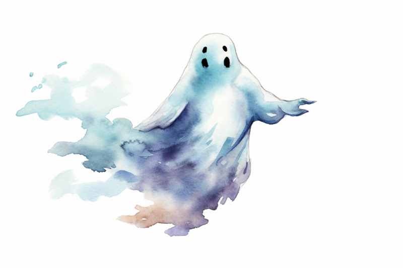 watercolor-halloween-ghost
