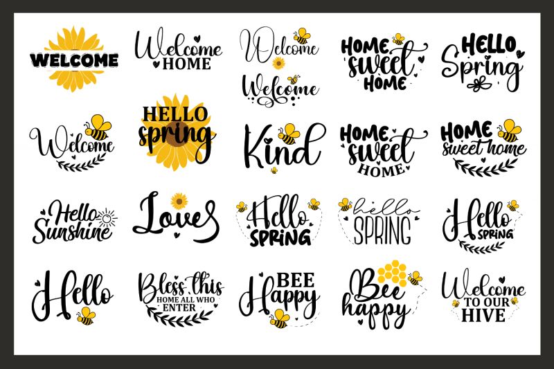 sunflower-door-signs-bundle