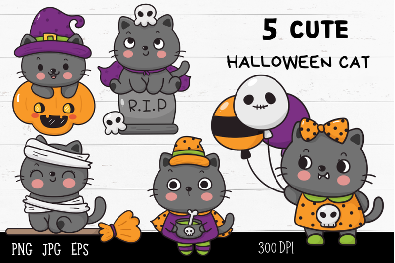 halloween-cat-kawaii-animal-baby-kitten-trick-or-treat