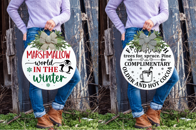 christmas-fun-round-sign-bundle