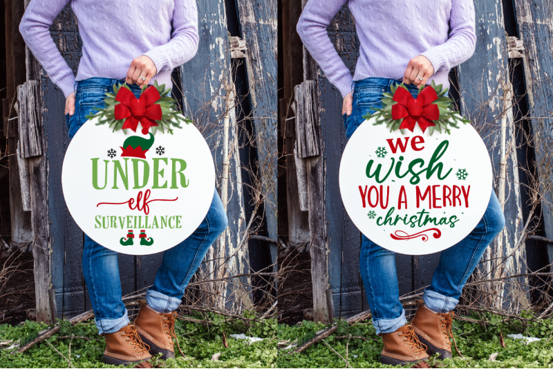 christmas-fun-round-sign-bundle