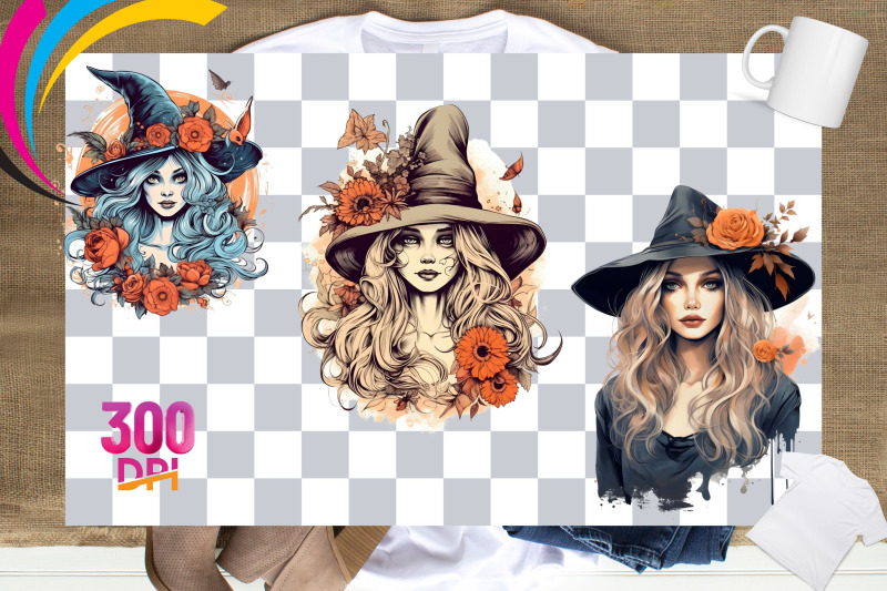 boho-witch-vintage-romantic-clipart-sublimation