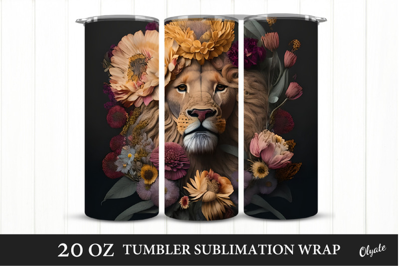 lion-tumbler-sublimation-wrap-20-oz-tumbler-sublimation