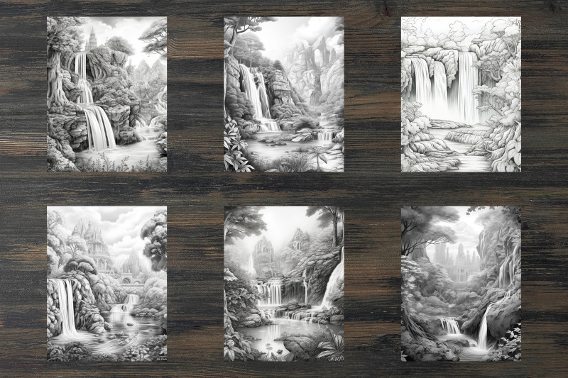 fantasy-waterfall-coloring-pages