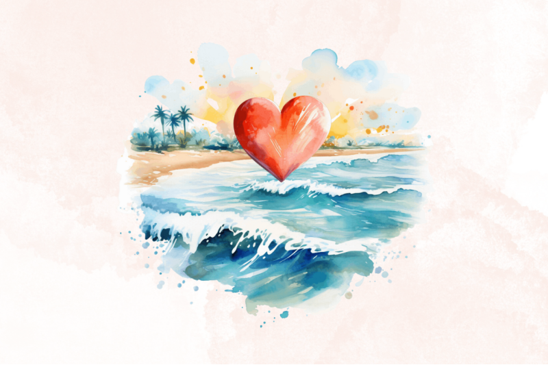 beach-heart-watercolor-clipart