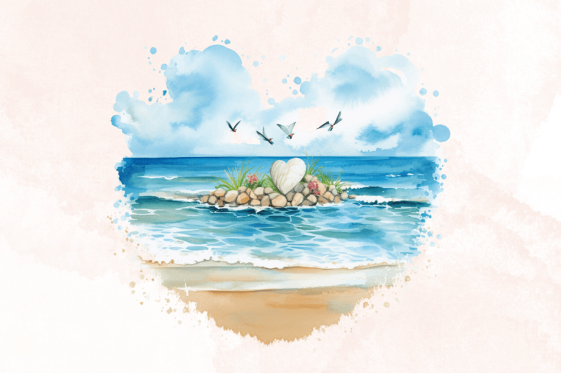 beach-heart-watercolor-clipart