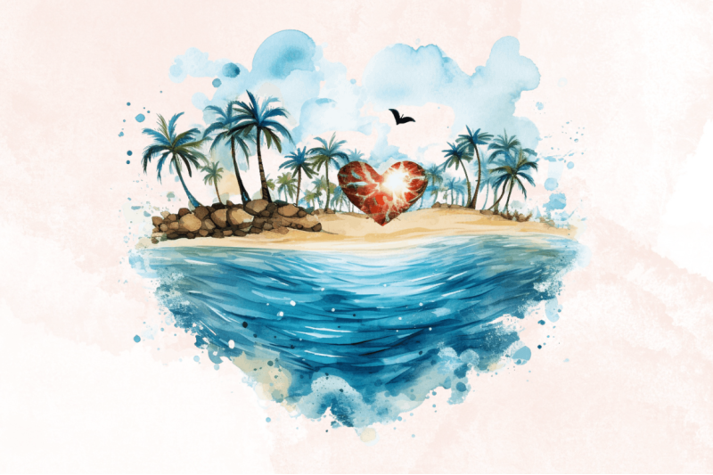 beach-heart-watercolor-clipart