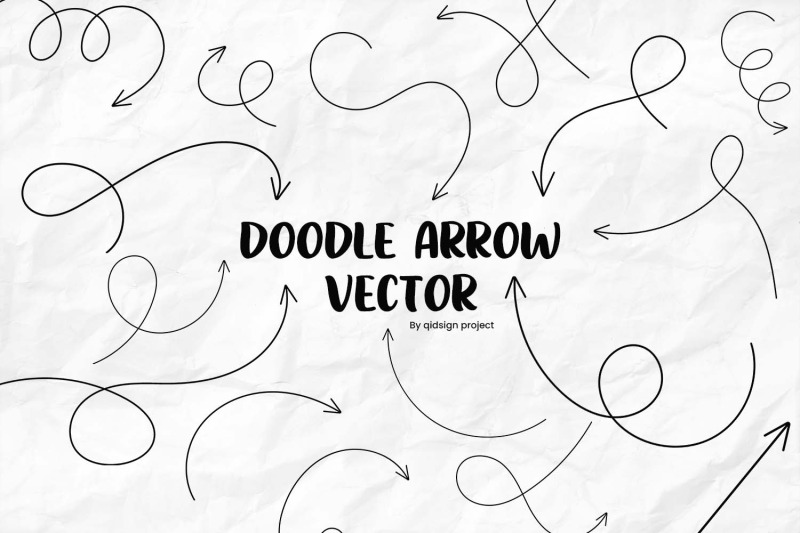 doodle-arrow-vector-28-variations