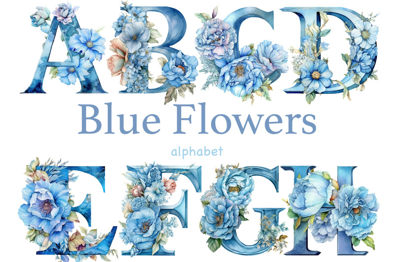 blue-flowers-alphabet-blue-baby-clipart