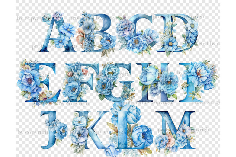 blue-flowers-alphabet-blue-baby-clipart