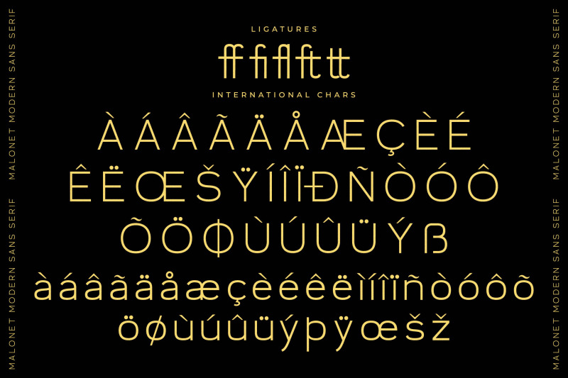malonet-typeface