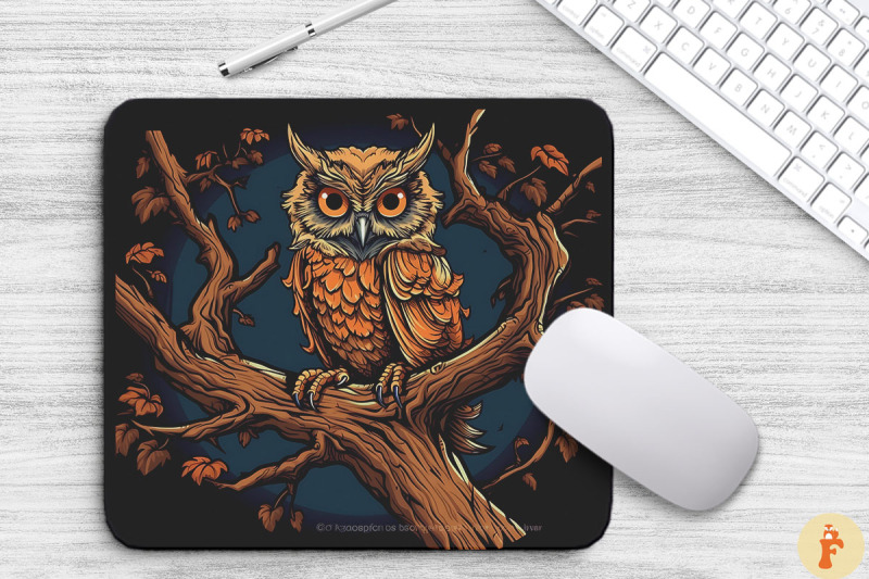 an-owl-perched-on-a-haunted-tree-branch