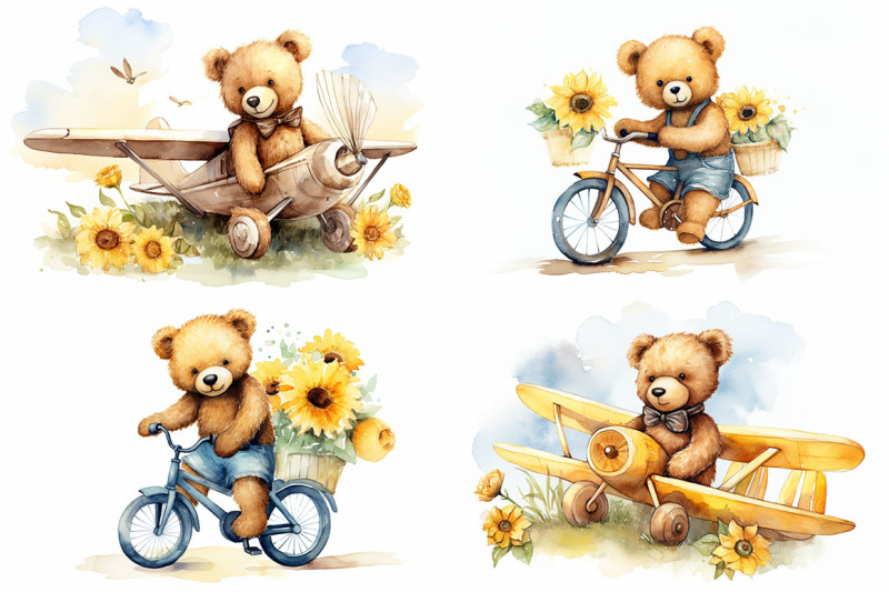 sunflower-bear