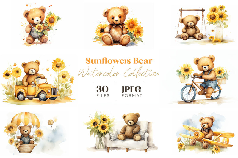 sunflower-bear
