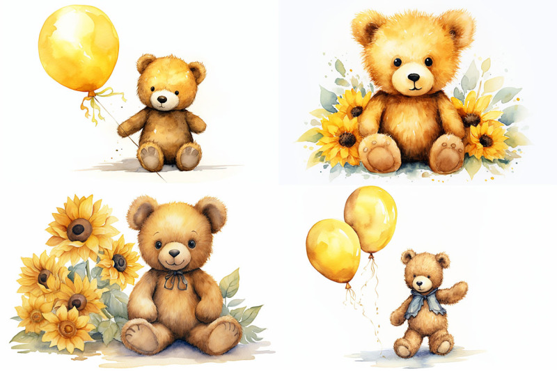 sunflower-bear