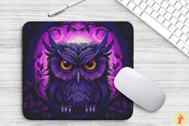 mystery-owl-in-halloween-night-mouse-pad