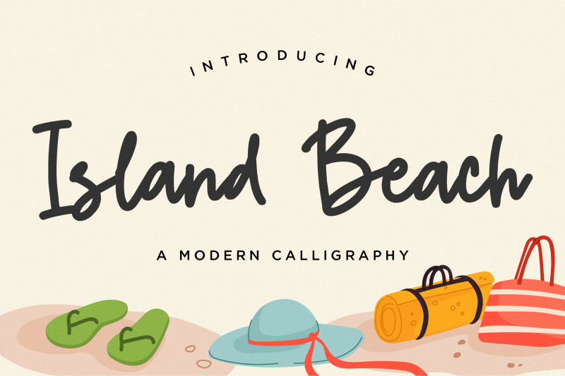 island-beach-font