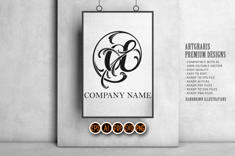 elevated-aesthetics-luxury-classic-at-sign-monogram-logo-silhouette