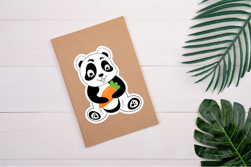 cute-panda-printable-sticker-bundle