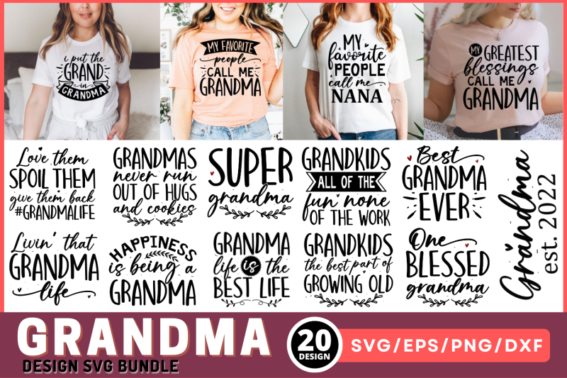 grandma-svg-bundle