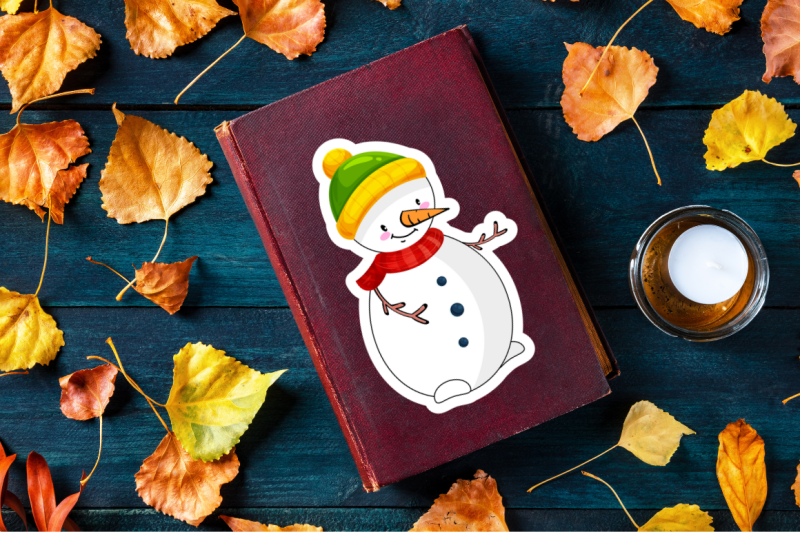 snowman-cartoon-character-sticker-bundle